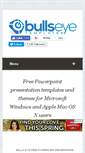 Mobile Screenshot of bullseyetemplates.com